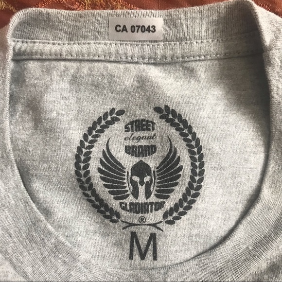 NWOT Rare Find Men’s Gladiator Boxing Graphic Print T-Shirt Size Medium - Picture 5 of 11